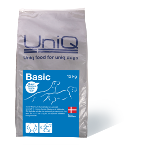 UniQ Basic, voksen hundefoder - dansk produceret