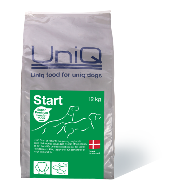 UniQ start, hvalpe foder - dansk produceret