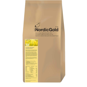 UniQ Nordic Gold Sif voksen hundefoder til sarte maver m. kylling og fisk