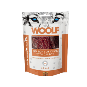 Big bone of duck with carrot