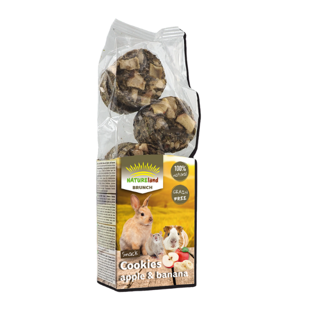 BRUNCH KORNFRIE COOKIES BLE OG BANAN, 120G