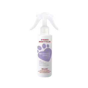 Trshampoo til lys pels